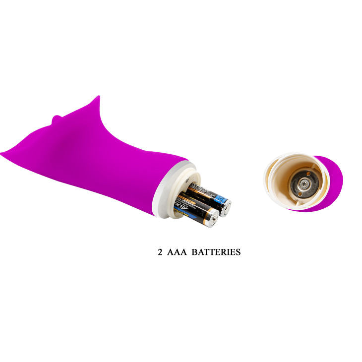 Stimulateur Clitoridien Rudolf 30 Vibrations Embouts Gaufrés - Pretty Love