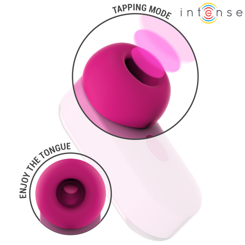 Stimulateur Clitoridien Sabrina - Tapotement Langue Rechargeable - Intense