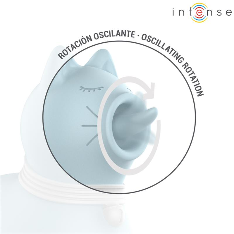 Stimulateur Clitoridien Toulouse Langue Rotative 360° Rechargeable - Intense Fun Toys