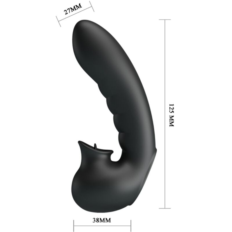 Stimulateur de Clitoris à Doigt Hobgoblin 12 Vibrations Rechargeable - Pretty Love