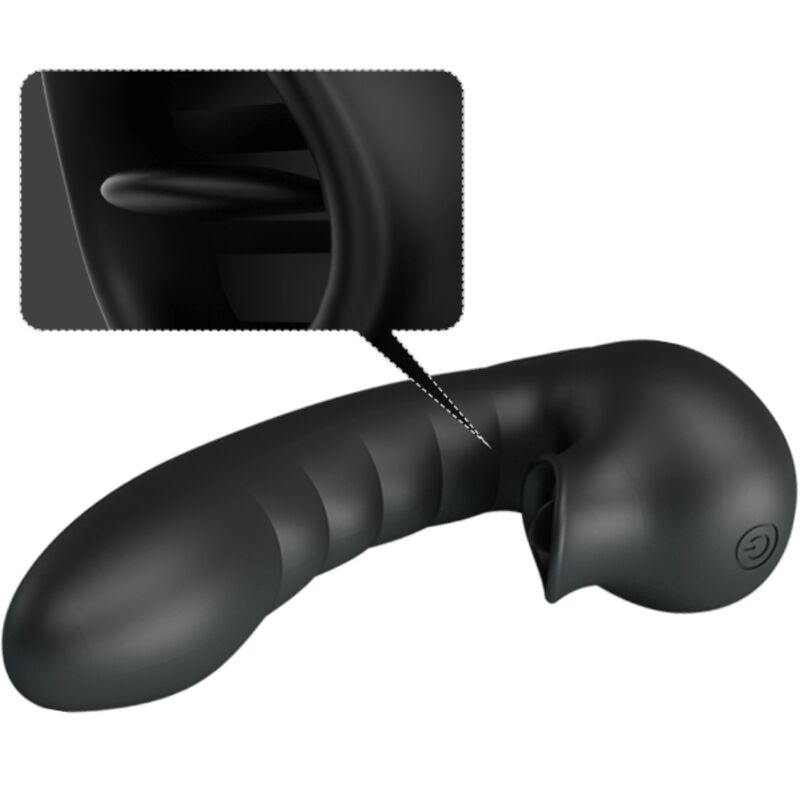 Stimulateur de Clitoris à Doigt Hobgoblin 12 Vibrations Rechargeable - Pretty Love