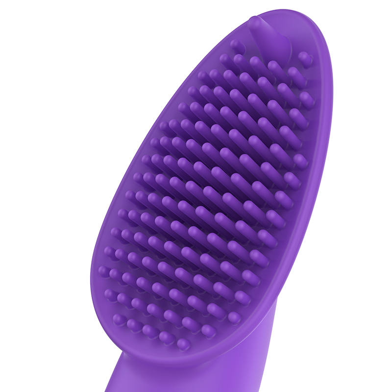 Stimulateur Doigt Aisha Silicone Souple 11000 tr/min - Womanvibe