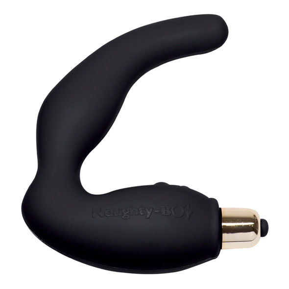 Stimulateur Prostatique Vibrant Naughty-Boy 7 Vitesses Étanche Noir - Rocks-Off
