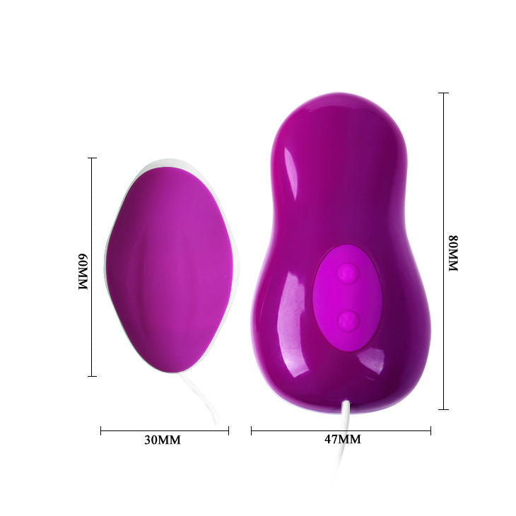 Œuf Vibrant Avery Télécommande Filaire 30 Modes Silicone - Pretty Love
