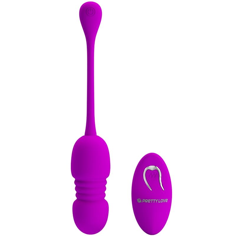 Œuf Vibrant Callieri Télécommande 12 Vibrations 12 Modes Rechargeable - Pretty Love