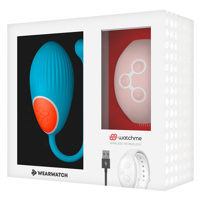 Œuf Vibrant Connecté + WatchMe Télécommande Montre Discrète - Wearwatch