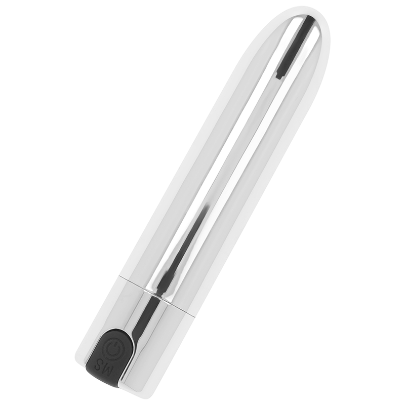 Œuf Vibrant Discret Silencieux 2 Tailles Argent - Ohmama Vibrators