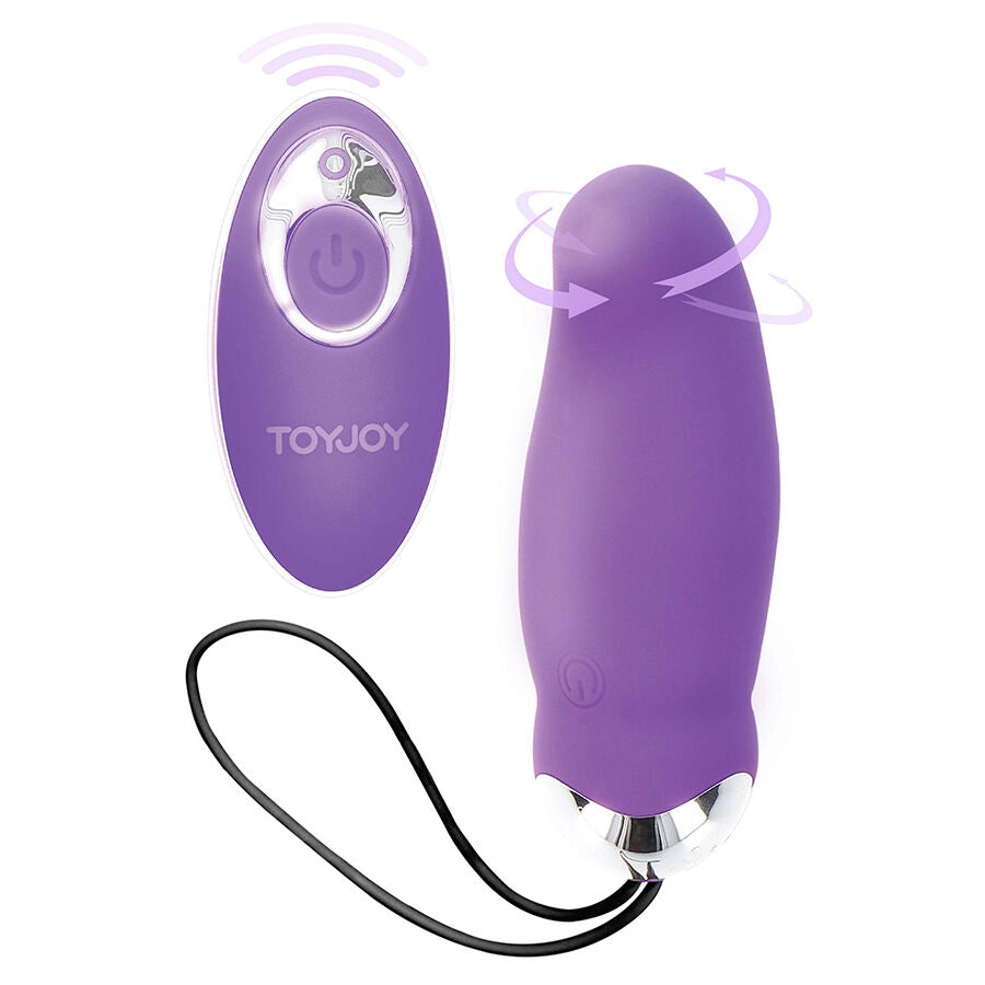 Œuf Vibrant Eggsplode Embout Rotatif Télécommande IPX7 - Toyjoy