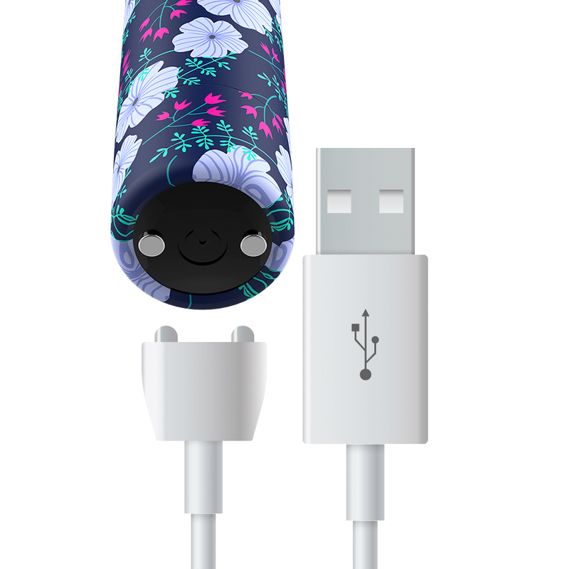Œuf Vibrant Rechargeable Printemps 10 Modes Compact Submersible - Custom Bullets