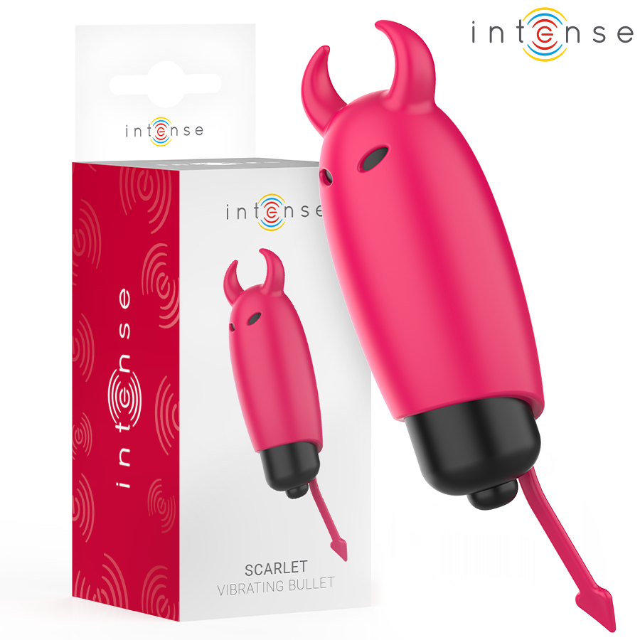 Œuf Vibrant Red Demon Écarlate One-Click Étanche IPX6 - Intense