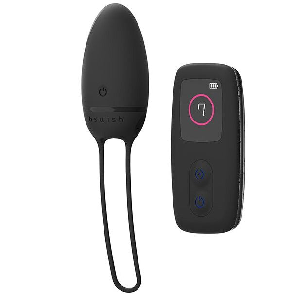 Œuf Vibrant Télécommandé bNaughty Premium Unleashed 7 Modes - B Swish