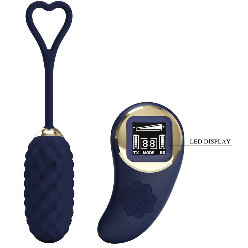 Œuf Vibrant Vivian Télécommande - Pretty Love