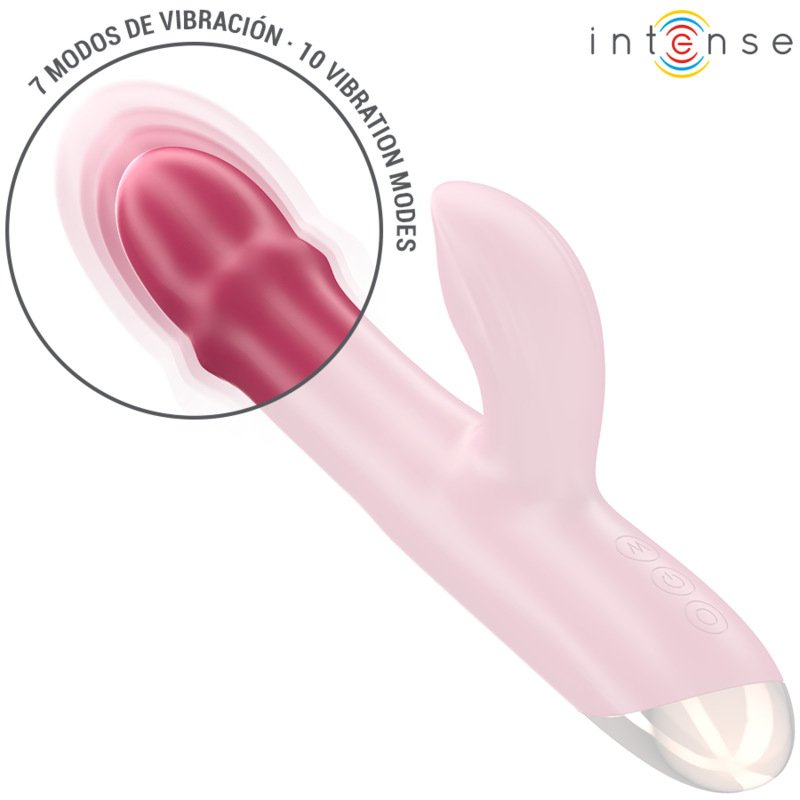Vibromasseur 3 en 1 Chloe 10 Modes Aspiration et Stimulation IPX7 - Intense