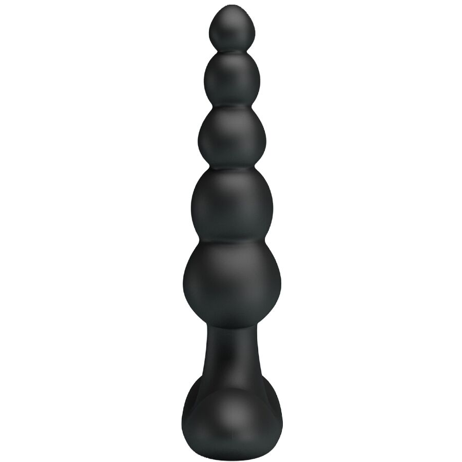 Vibromasseur Anal Corban Perles Graduées 10 Modes Rechargeable USB - Pretty Love
