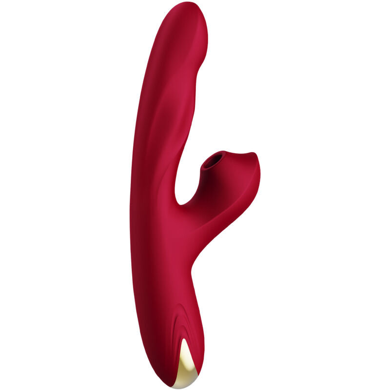 Vibromasseur Bump Ventouse Rotatif 15 Modes Succion Bordeaux - Armony