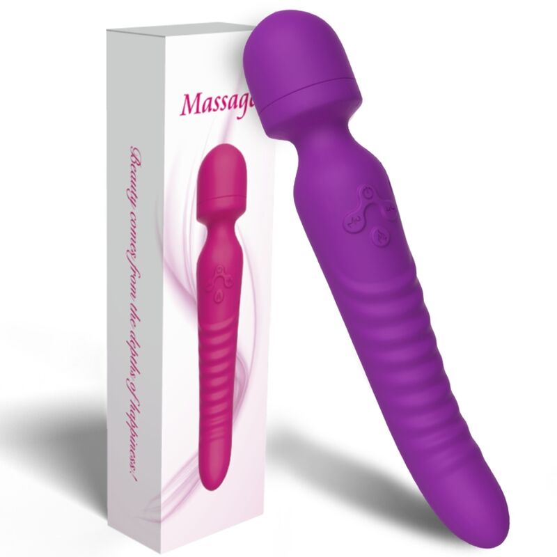 Vibromasseur Chauffant Mission - 2x9 Modes Effet Chaleur - Armony