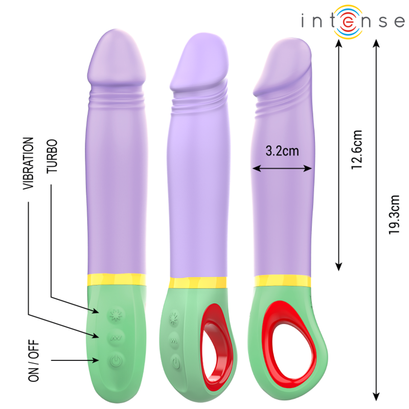 Vibromasseur Classique Velma Silicone IPX7 Multi-Vitesses - Intense