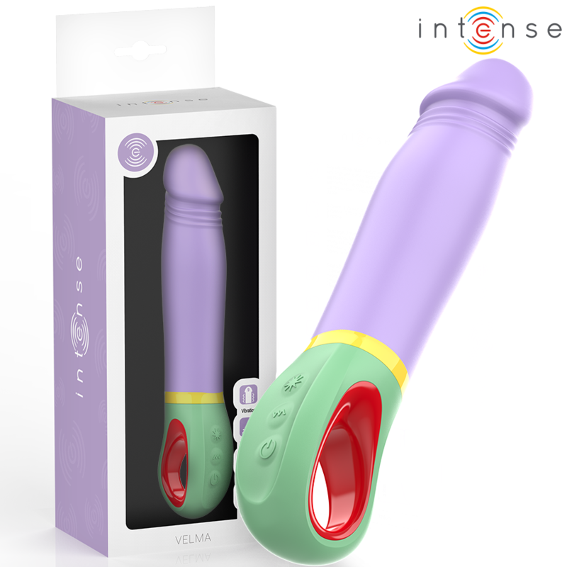 Vibromasseur Classique Velma Silicone IPX7 Multi-Vitesses - Intense