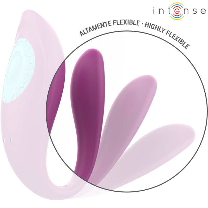 Vibromasseur Couple Annie Forme en U 10 Modes Télécommande - Intense