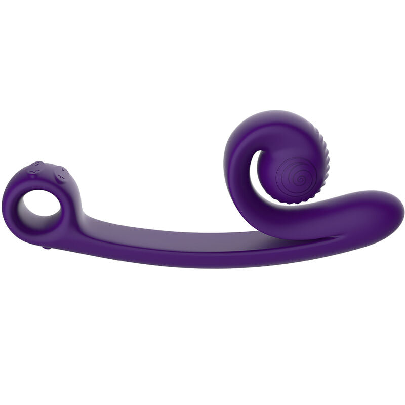 Vibromasseur Courbe Snail Vibe Double Stimulation Rotatif Rechargeable - Snail Vibe
