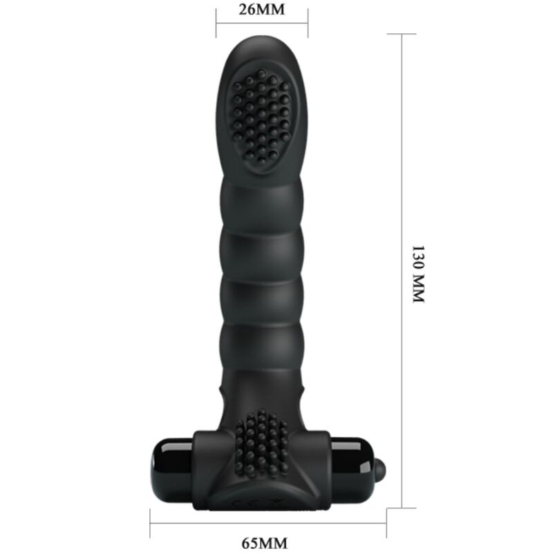 Vibromasseur Doigt Alexander 10 Vibrations Silicone - Pretty Love