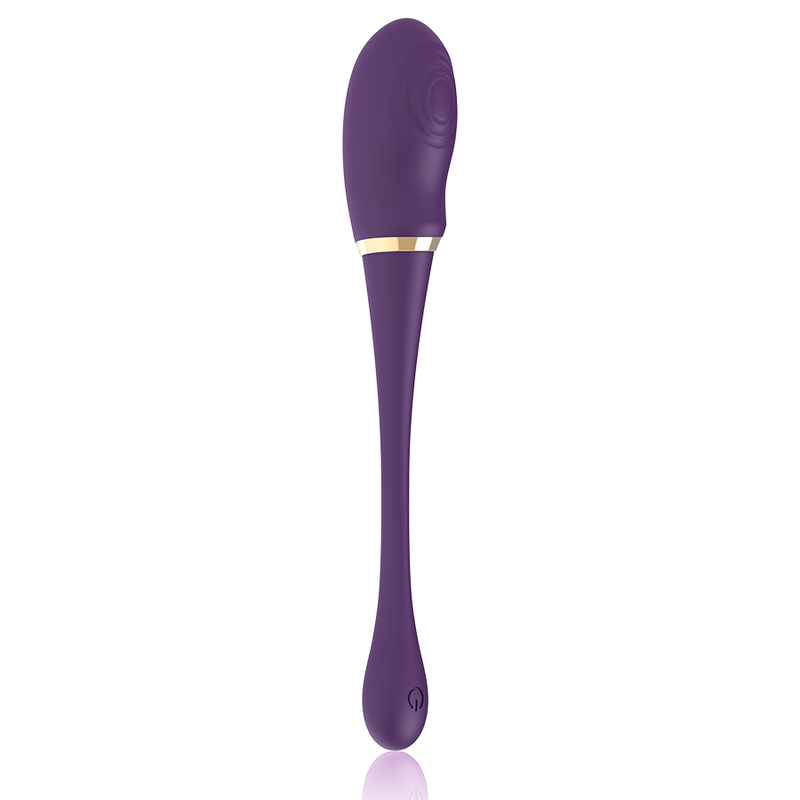 Vibromasseur Double Pénétration Merlin Télécommandé 10 Modes USB - Treasure