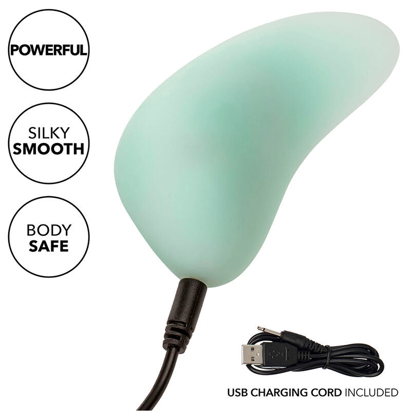 Vibromasseur Pacifica Bali Teaser Incurvé 10 Fonctions Rechargeable - CalExotics