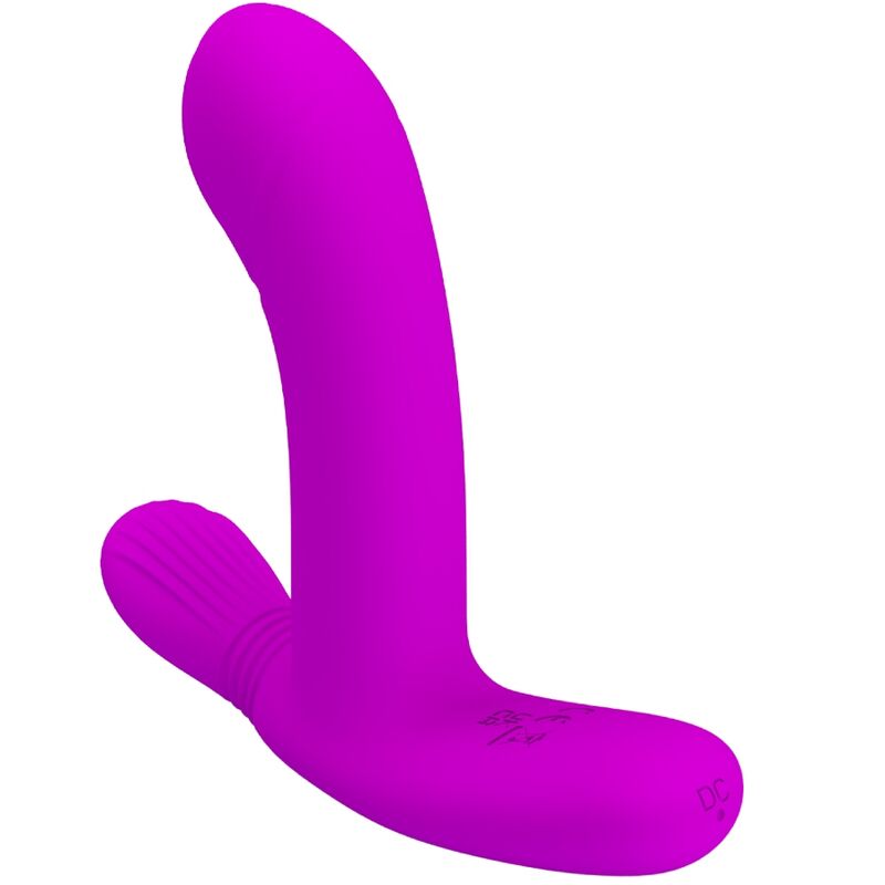Vibromasseur Point G Clitoris Geri Télécommande 12 Vibrations 10 Ondes - Pretty Love