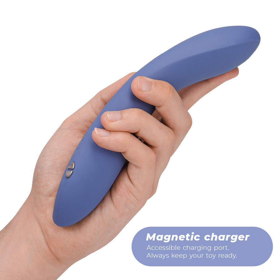 Vibromasseur Point G Rave 2 Asymétrique Connecté App IPX7 - We-Vibe