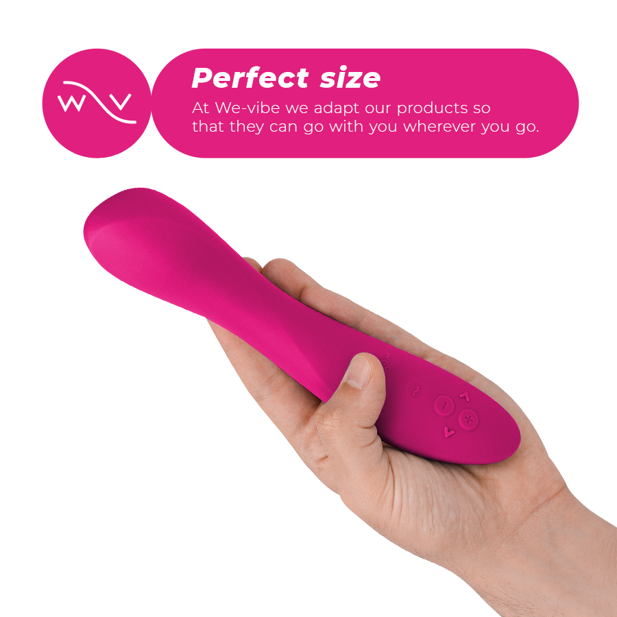 Vibromasseur Point G Rave 2 Asymétrique Connecté App IPX7 - We-Vibe