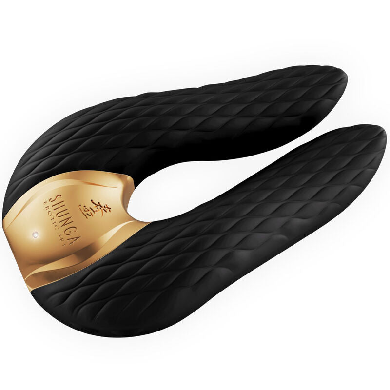 Vibromasseur Polyvalent Aiko Silicone Rechargeable Étanche 3 Coloris - Shunga
