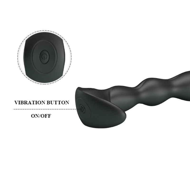 Vibromasseur Prostate 12 Modes Stimulateur Périnée Rechargeable USB - Pretty Love