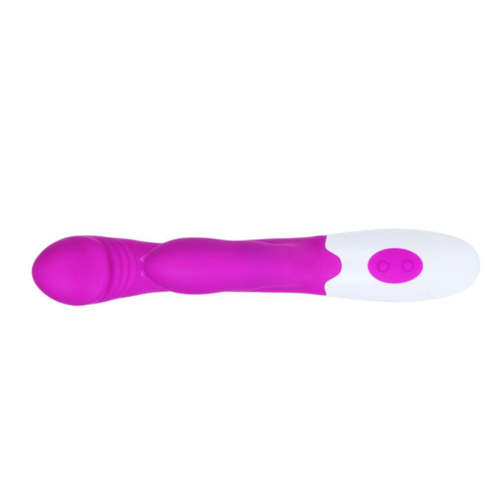 Vibromasseur Rabbit Andr Double Stimulation 7 Modes Silicone - Pretty Love