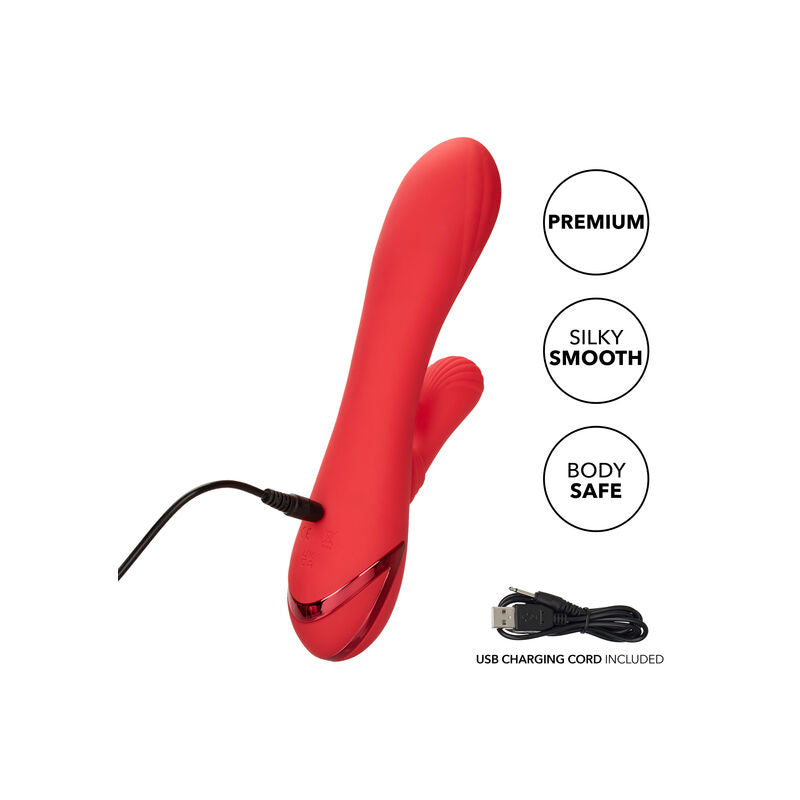 Vibromasseur Rabbit Chauffant Palisades Passion Teaser Oscillant - CalExotics