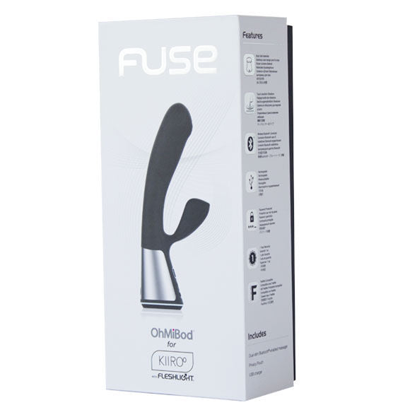 Vibromasseur Rabbit Connecté Fuse Bluetooth Bidirectionnel Tactile - Kiiroo