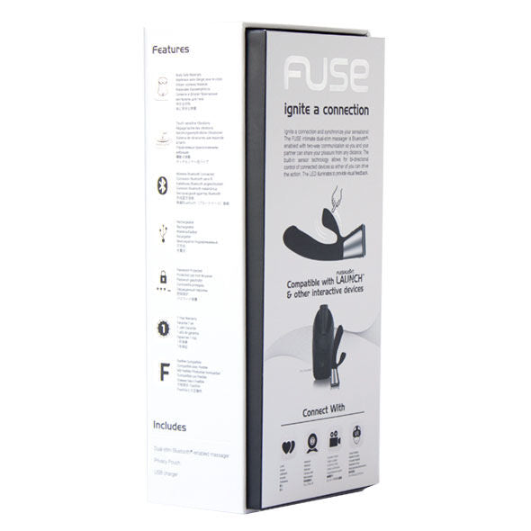 Vibromasseur Rabbit Connecté Fuse Bluetooth Bidirectionnel Tactile - Kiiroo