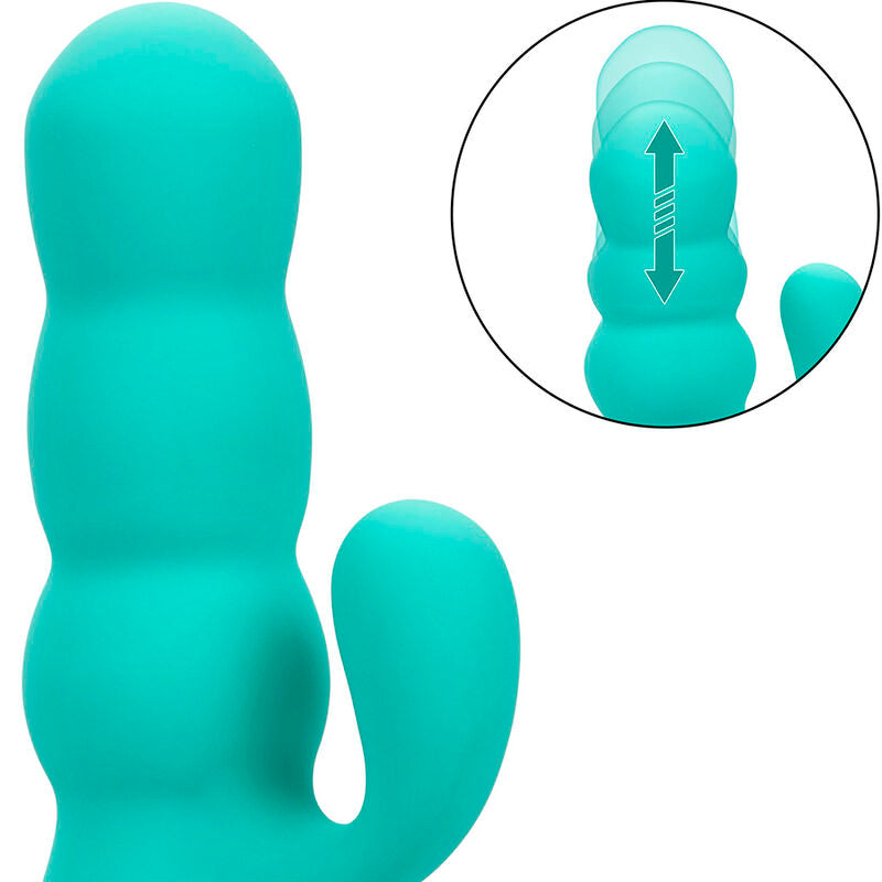 Vibromasseur Rabbit Del Mar Diva Poussée 10 Modes Rechargeable - CalExotics