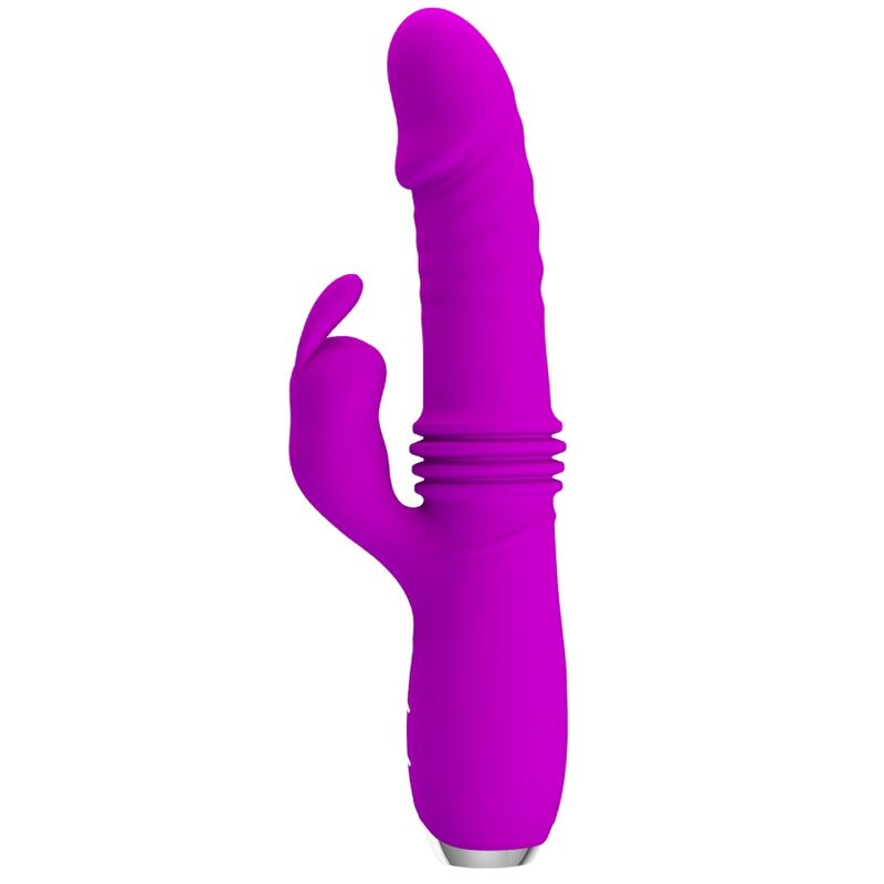 Vibromasseur Rabbit Dorothy Rechargeable 12 Vibrations 3 Poussées - Pretty Love
