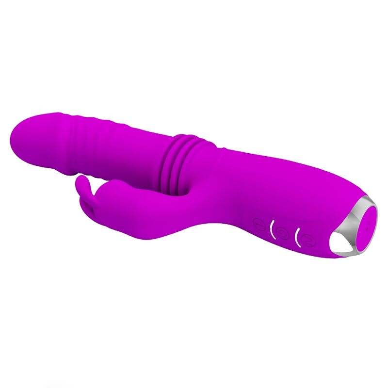 Vibromasseur Rabbit Dorothy Rechargeable 12 Vibrations 3 Poussées - Pretty Love