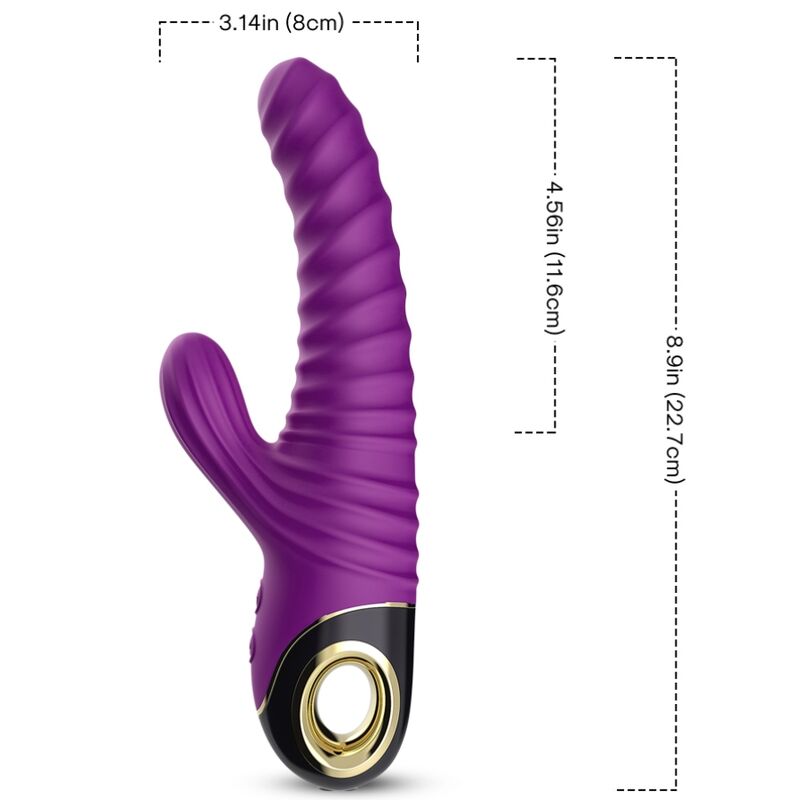 Vibromasseur Rabbit Eternity - Stimulation Enveloppante 2x9 Modes - Armony