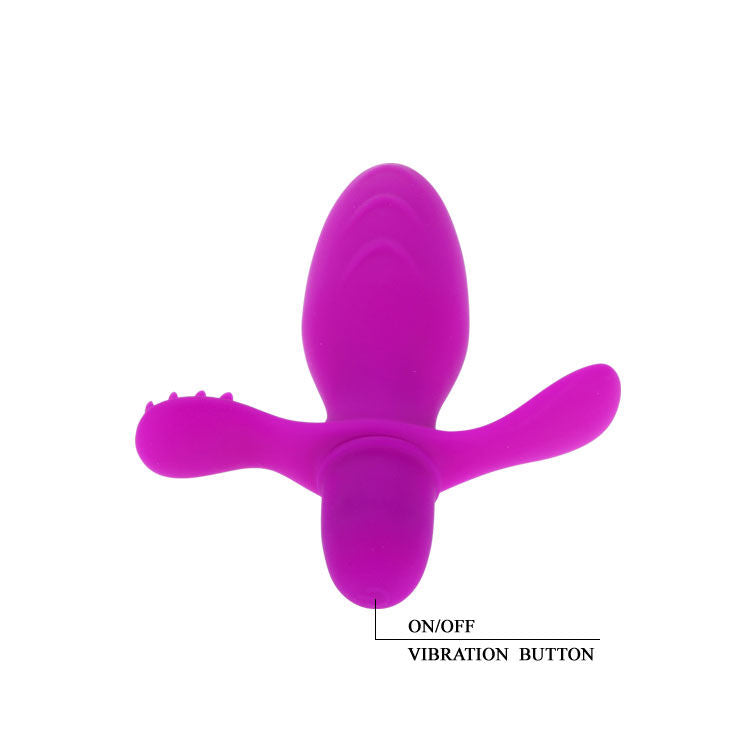 Vibromasseur Rabbit Fitch Double Stimulation 10 Modes Silicone - Pretty Love