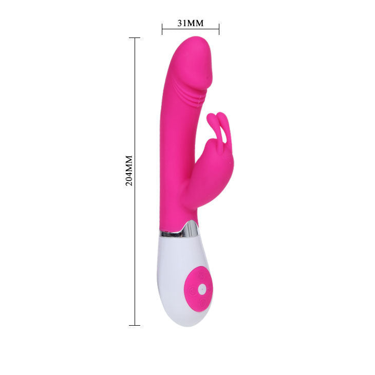 Vibromasseur Rabbit Flirtation Gena Commande Vocale 30 Modes 2 Moteurs - Pretty Love