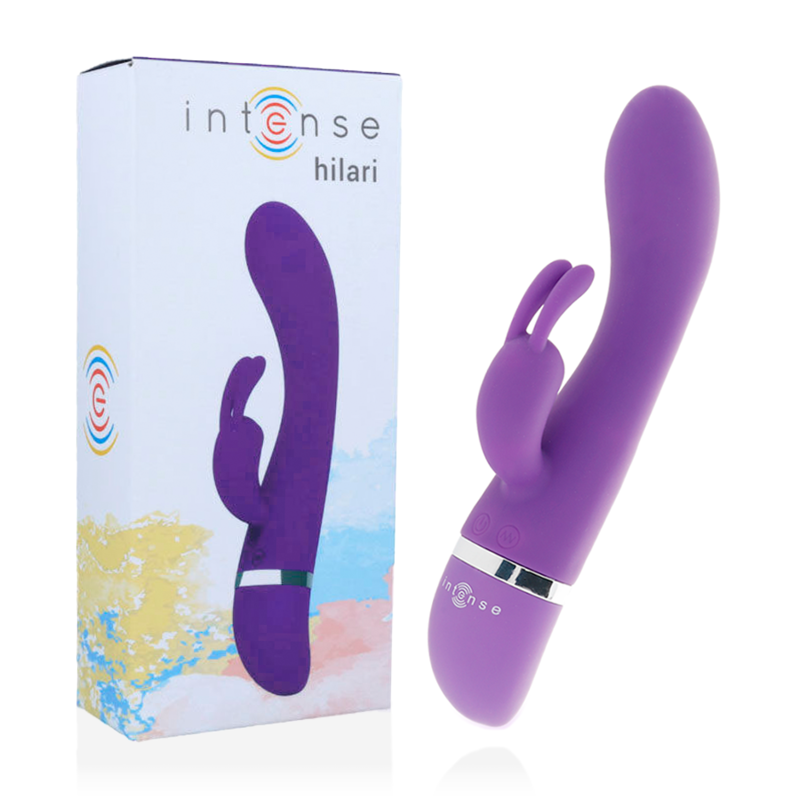 Vibromasseur Rabbit Hilari - 30 Modes Silicone Flexible - Intense