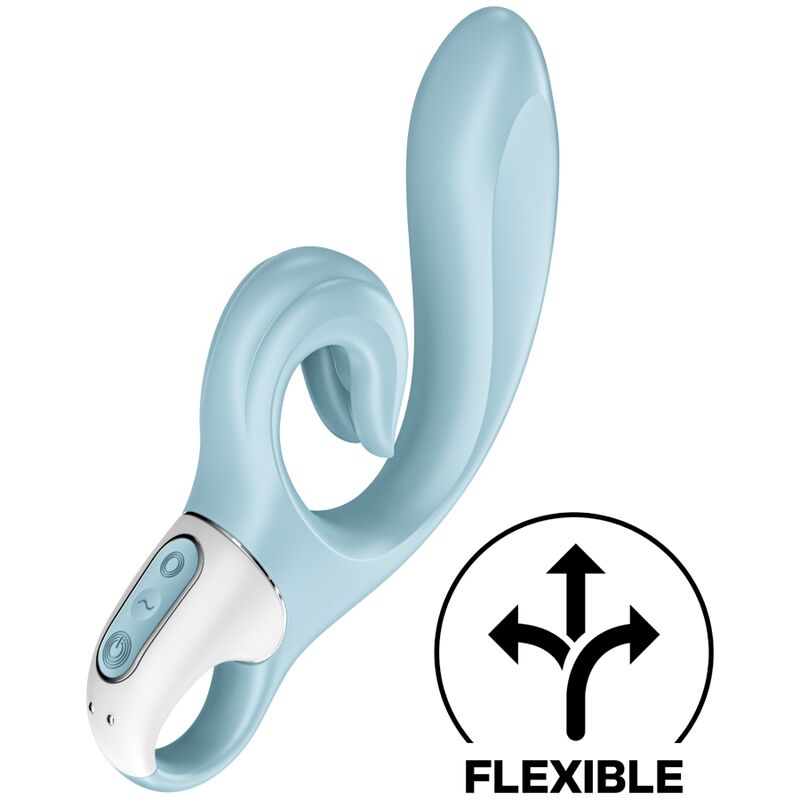 Vibromasseur Rabbit Love Me Double Moteur 12 Fonctions IPX7 - Satisfyer