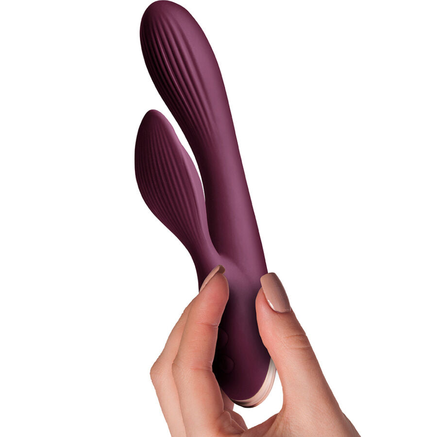 Vibromasseur Rabbit Lyanna Double Moteur 10 Vitesses IPX7 - Climaximum