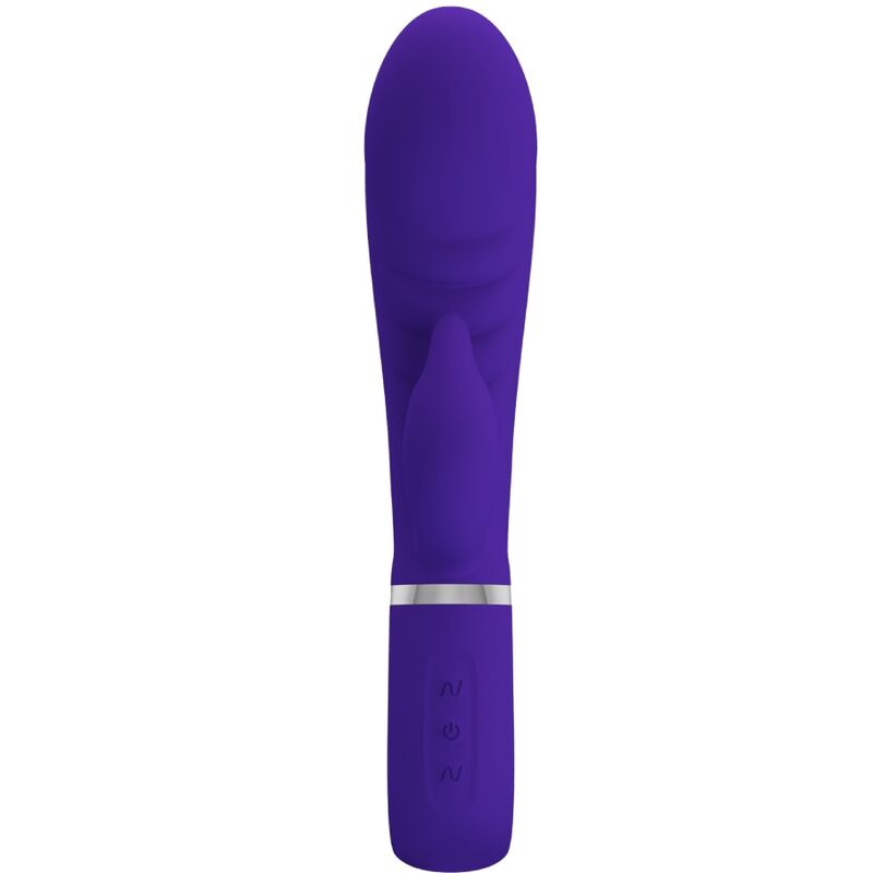 Vibromasseur Rabbit Prescott Point G Flexible Mémoire - Silicone - Pretty Love