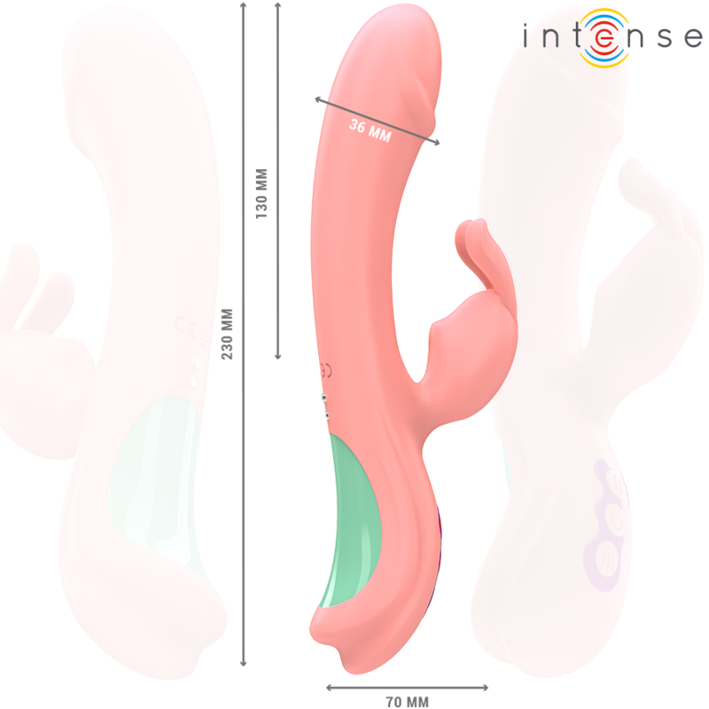 Vibromasseur Rabbit Rachel Pointe Oscillante Point G 5 Vibrations - Intense