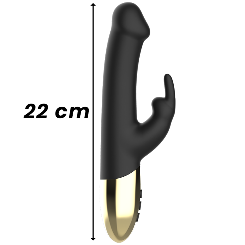 Vibromasseur Rabbit Rotatif Double Moteur 5 Rotations 10 Vibrations - Ibiza Technology