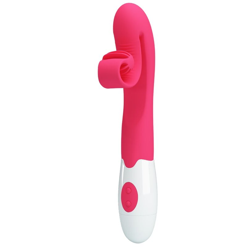 Vibromasseur Stimulateur Clitoridien 30 Vitesses Tête Texturée - Romance