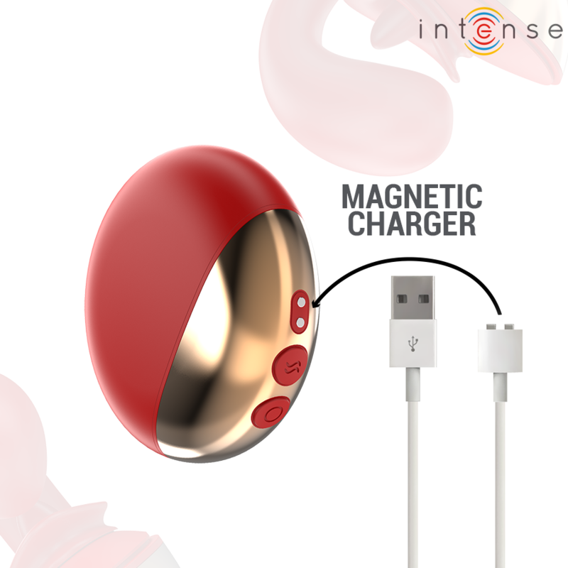 Vibromasseur Stimulateur Mariah Forme U Point G Clitoris 10 Vibrations - Intense